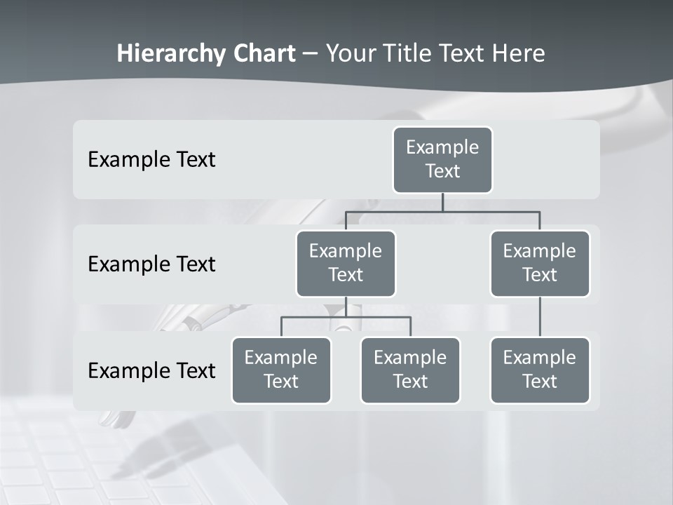 A Robotic Hand Holding A Computer Keyboard Powerpoint Presentation PowerPoint Template