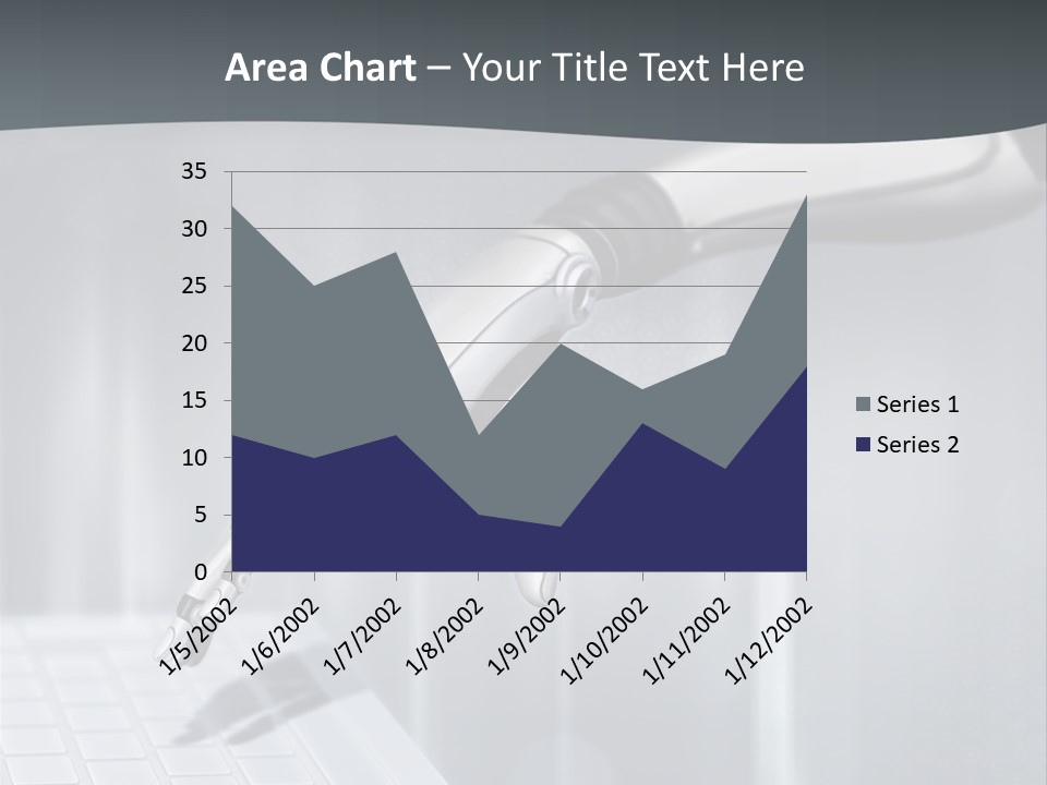 A Robotic Hand Holding A Computer Keyboard Powerpoint Presentation PowerPoint Template