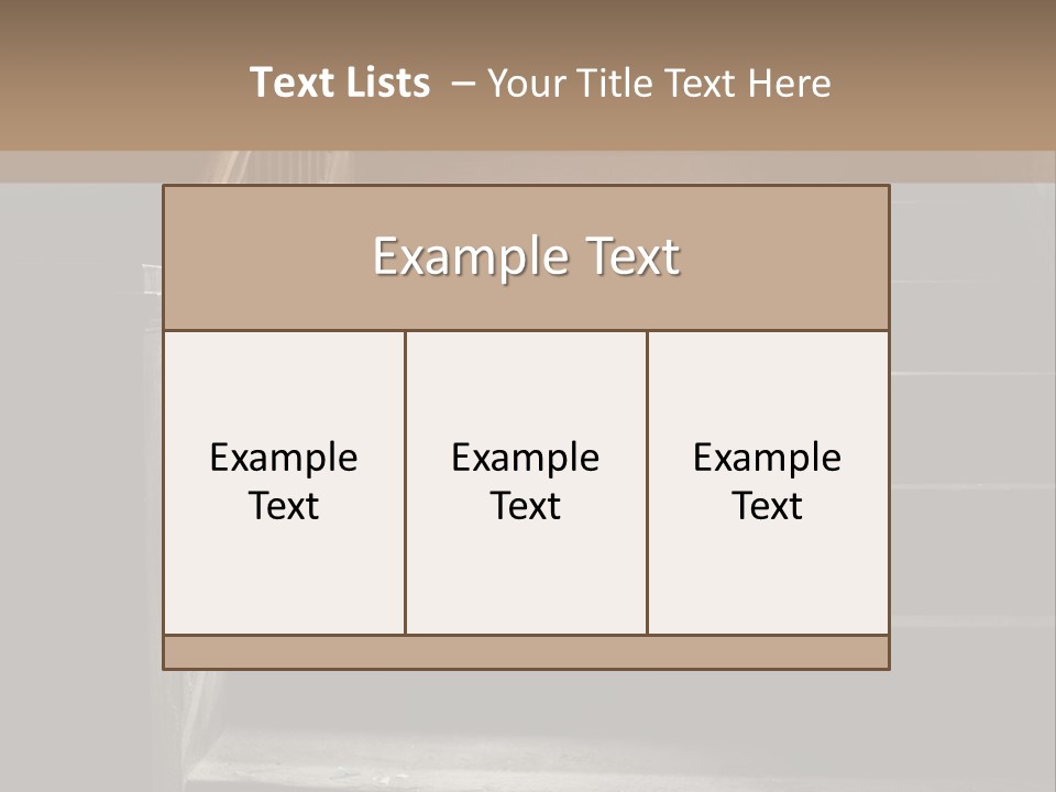 A Person Walking Up A Set Of Stairs PowerPoint Template