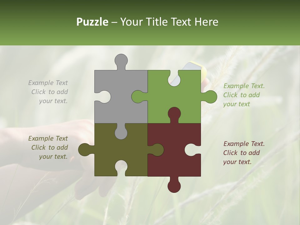 A Person Holding A Cell Phone In Their Hand PowerPoint Template