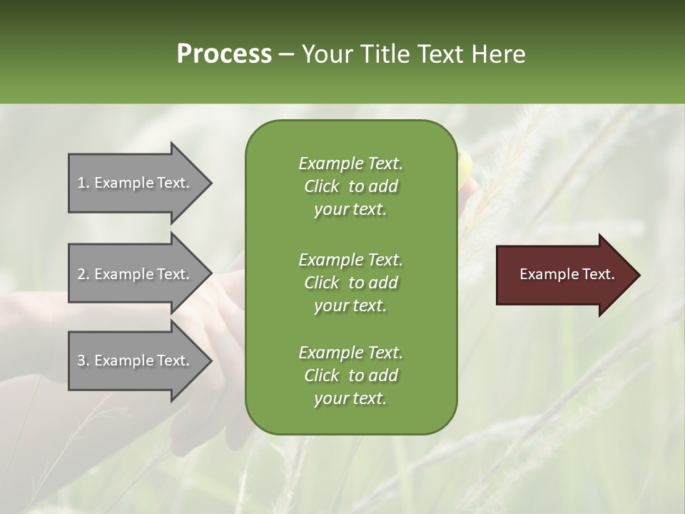 A Person Holding A Cell Phone In Their Hand PowerPoint Template