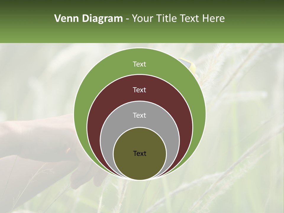 A Person Holding A Cell Phone In Their Hand PowerPoint Template