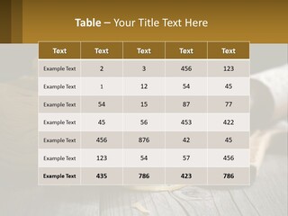 A Wooden Table Topped With Lots Of Pasta PowerPoint Template