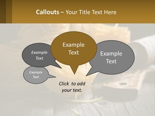 A Wooden Table Topped With Lots Of Pasta PowerPoint Template