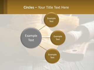 A Wooden Table Topped With Lots Of Pasta PowerPoint Template