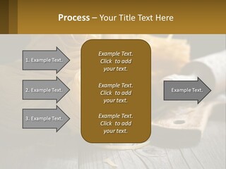 A Wooden Table Topped With Lots Of Pasta PowerPoint Template