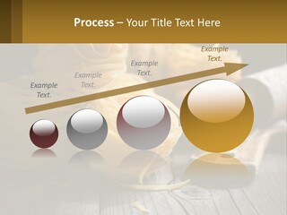 A Wooden Table Topped With Lots Of Pasta PowerPoint Template
