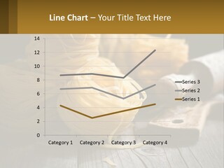A Wooden Table Topped With Lots Of Pasta PowerPoint Template