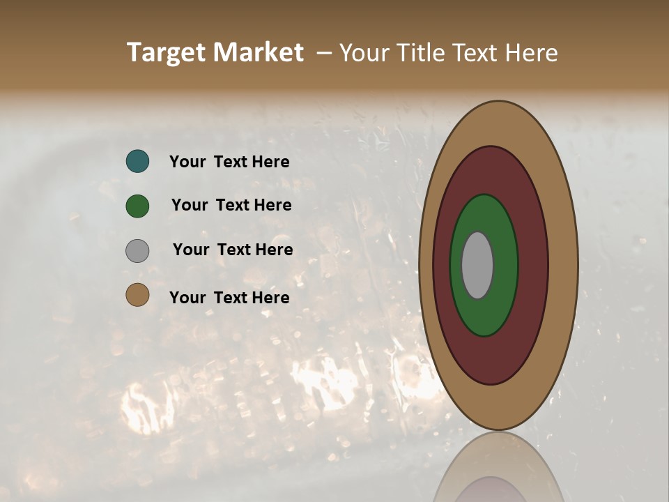 A Rain Covered Window With The Words Name Of Presentation Company Name PowerPoint Template