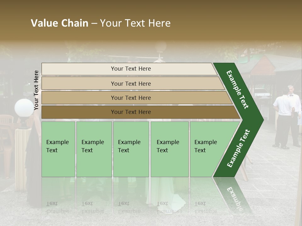 A Group Of People Standing Next To Each Other PowerPoint Template