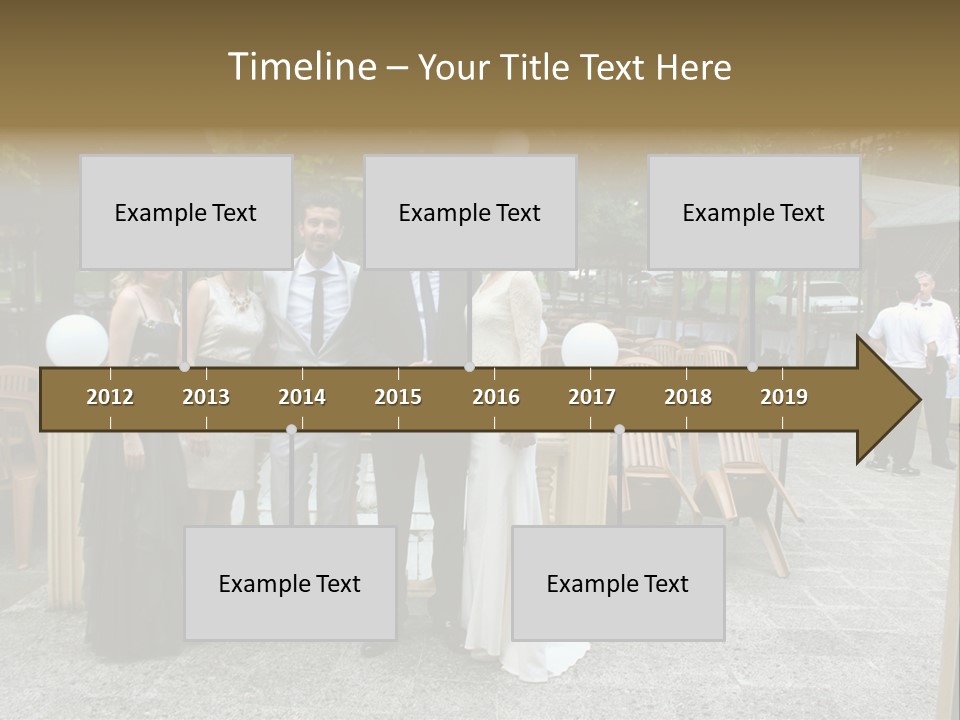 A Group Of People Standing Next To Each Other PowerPoint Template