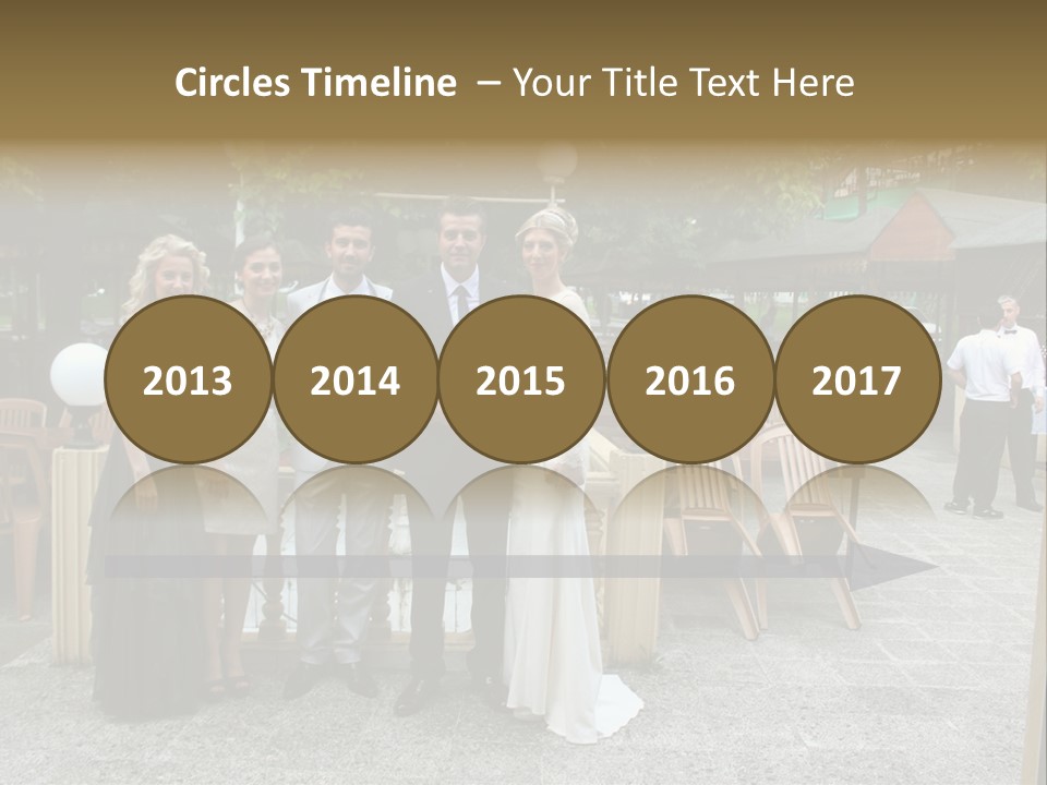 A Group Of People Standing Next To Each Other PowerPoint Template