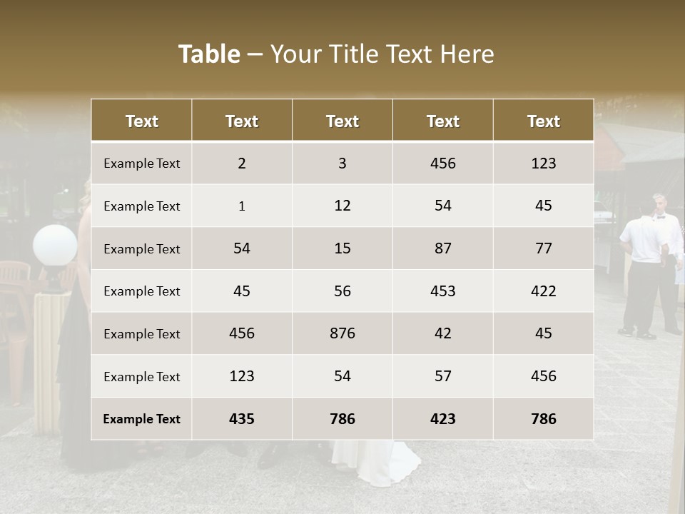 A Group Of People Standing Next To Each Other PowerPoint Template