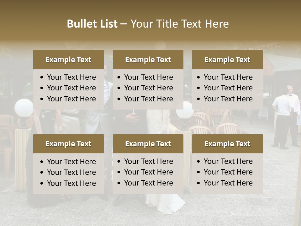 A Group Of People Standing Next To Each Other PowerPoint Template