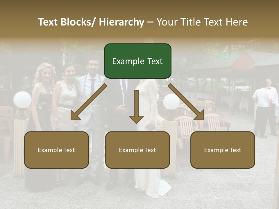 A Group Of People Standing Next To Each Other PowerPoint Template
