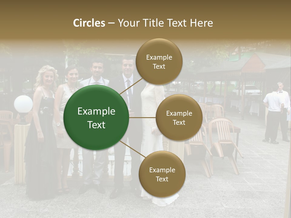 A Group Of People Standing Next To Each Other PowerPoint Template