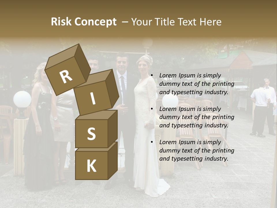 A Group Of People Standing Next To Each Other PowerPoint Template