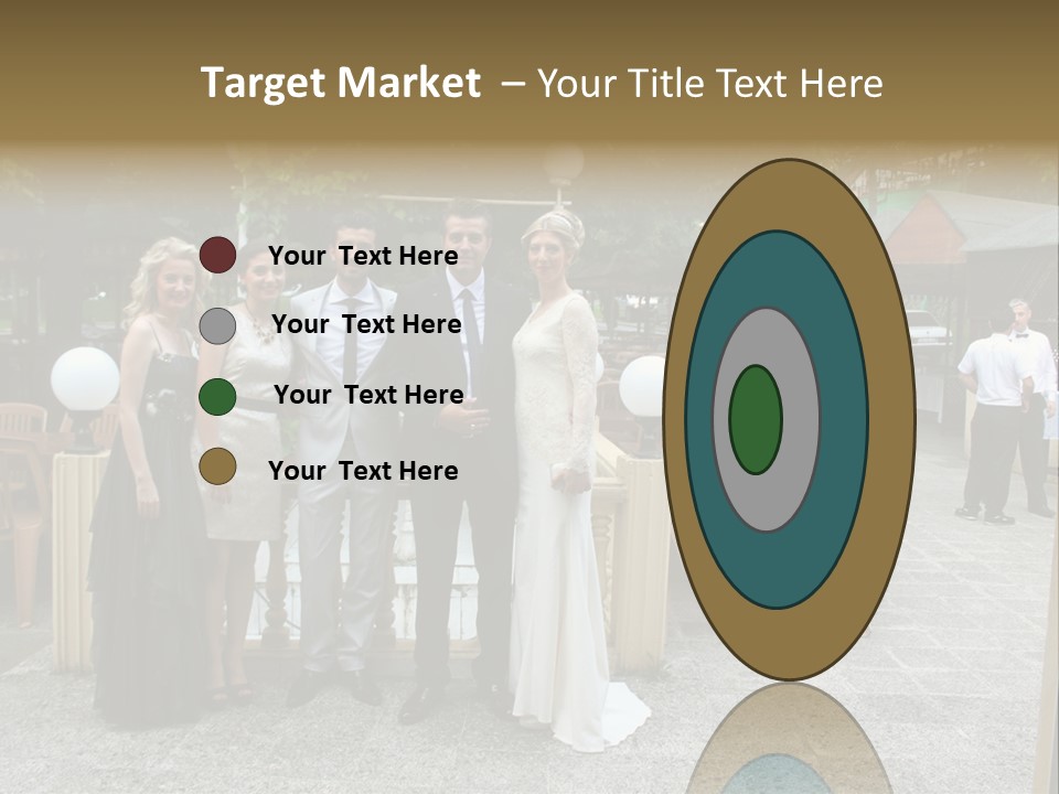 A Group Of People Standing Next To Each Other PowerPoint Template