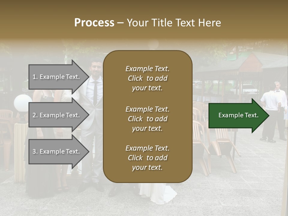 A Group Of People Standing Next To Each Other PowerPoint Template