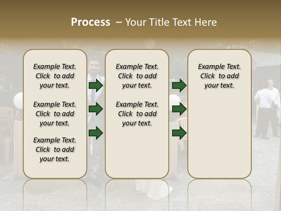 A Group Of People Standing Next To Each Other PowerPoint Template