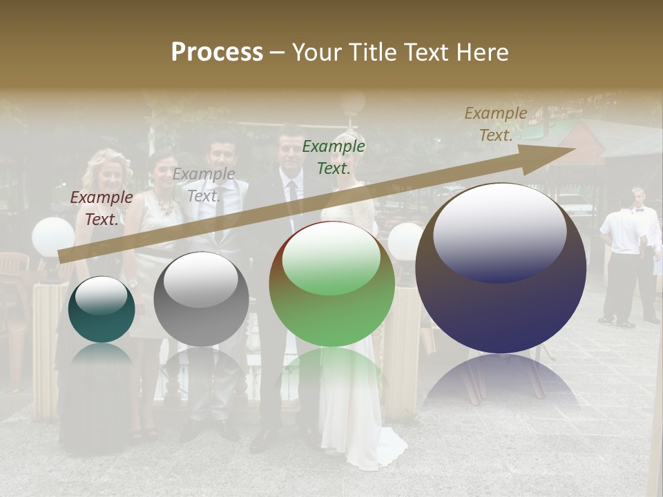 A Group Of People Standing Next To Each Other PowerPoint Template