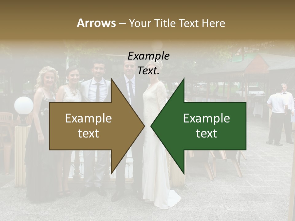 A Group Of People Standing Next To Each Other PowerPoint Template