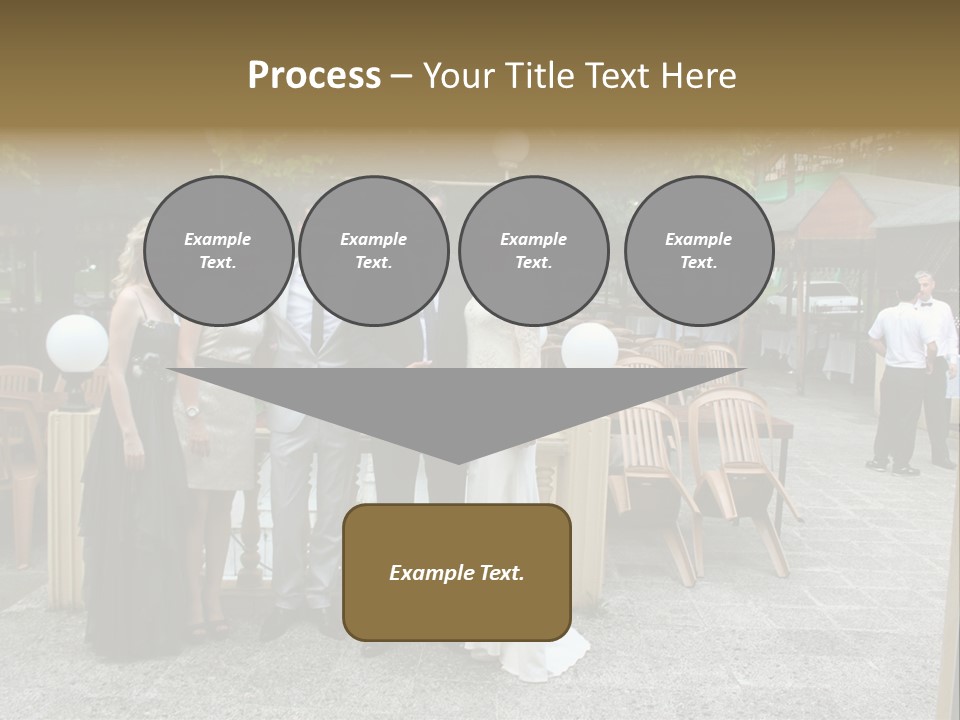 A Group Of People Standing Next To Each Other PowerPoint Template
