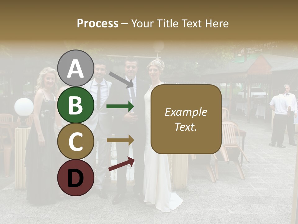 A Group Of People Standing Next To Each Other PowerPoint Template