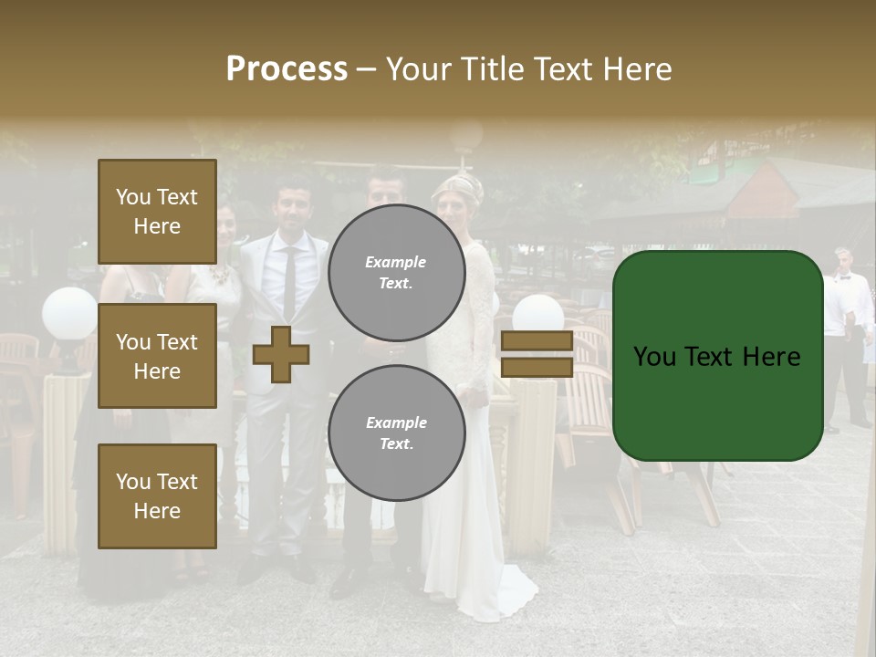 A Group Of People Standing Next To Each Other PowerPoint Template