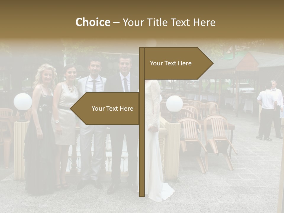 A Group Of People Standing Next To Each Other PowerPoint Template