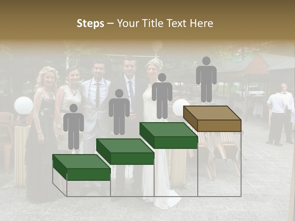 A Group Of People Standing Next To Each Other PowerPoint Template