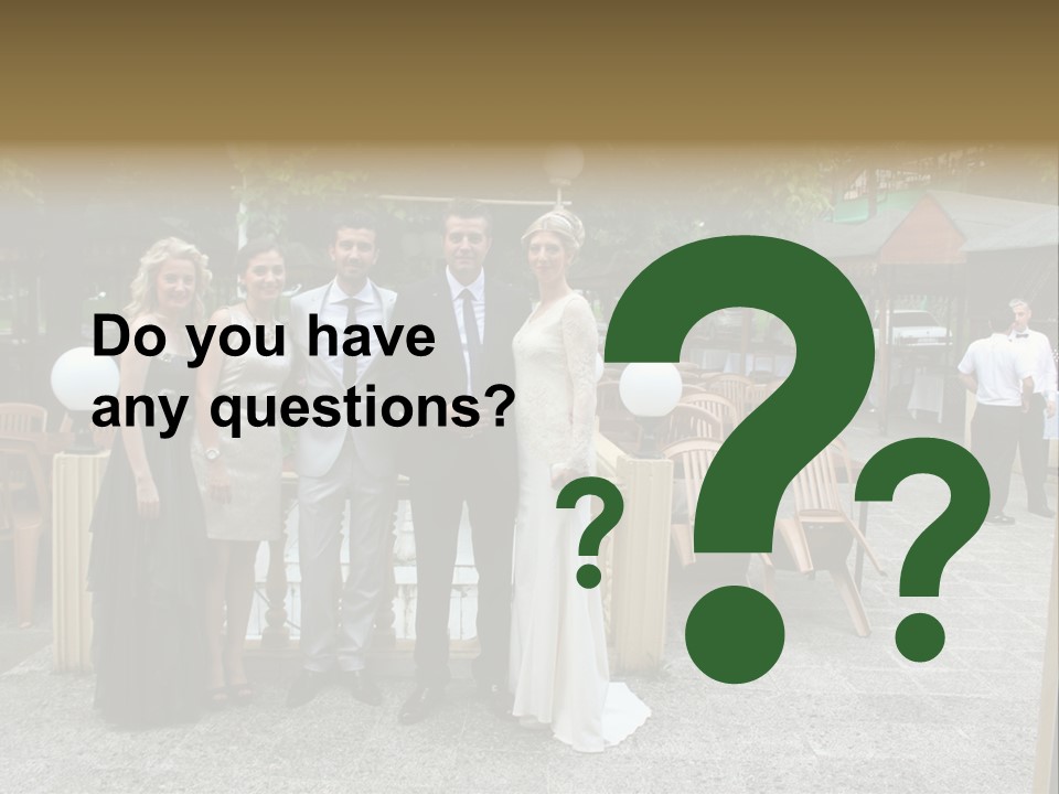 A Group Of People Standing Next To Each Other PowerPoint Template