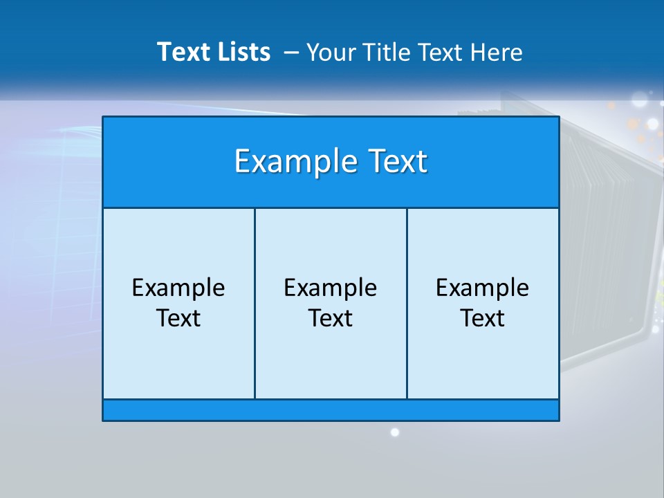 A Laptop Computer With A Blue Background PowerPoint Template