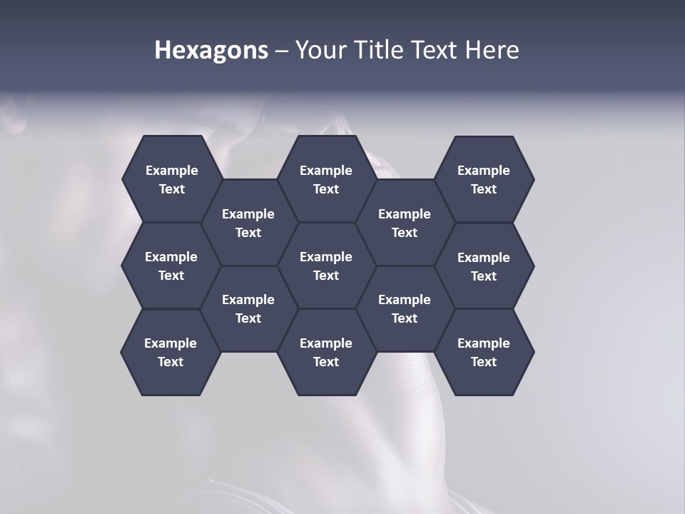 A Man And A Woman Are Touching Each Other PowerPoint Template