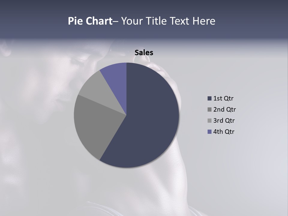 A Man And A Woman Are Touching Each Other PowerPoint Template