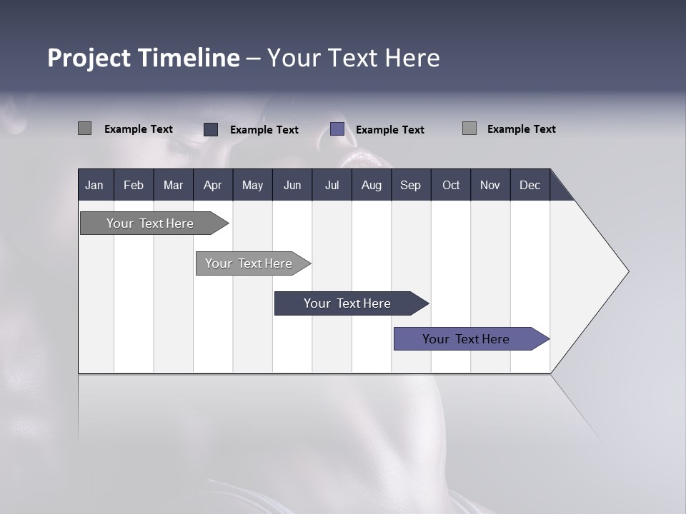 A Man And A Woman Are Touching Each Other PowerPoint Template