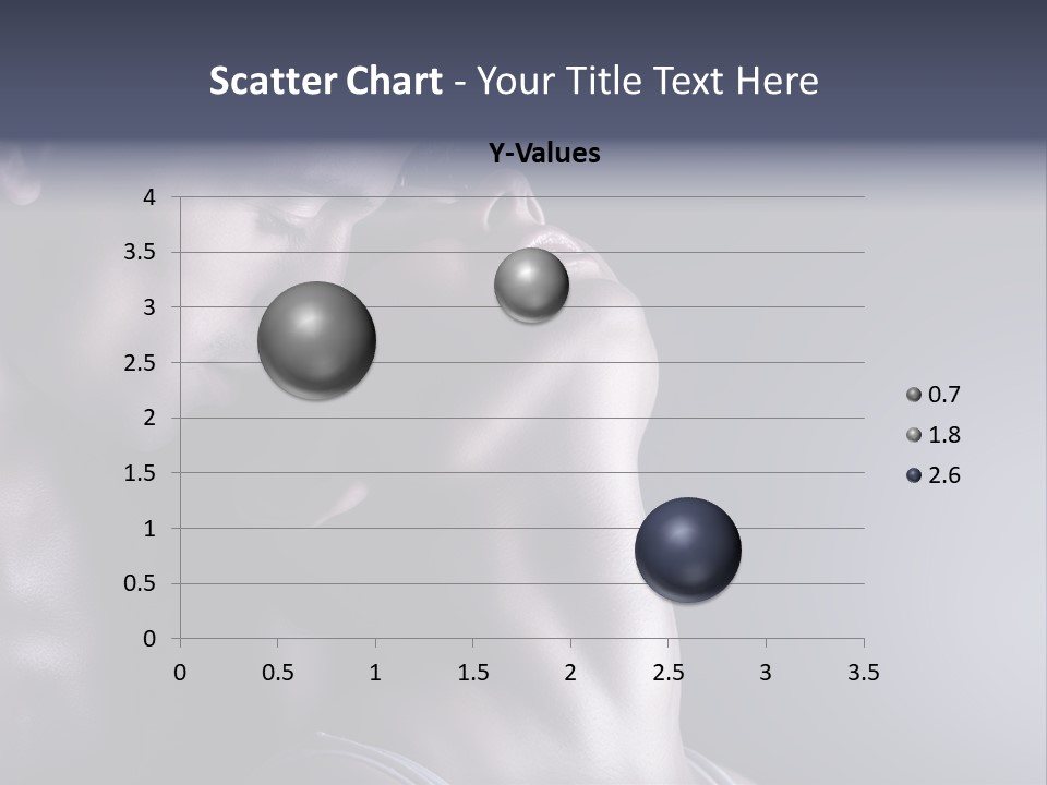 A Man And A Woman Are Touching Each Other PowerPoint Template