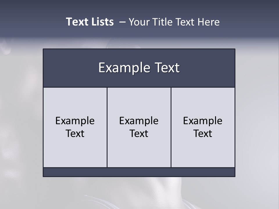 A Man And A Woman Are Touching Each Other PowerPoint Template