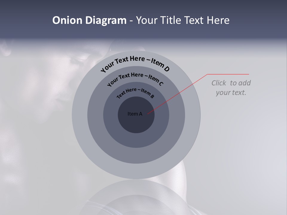 A Man And A Woman Are Touching Each Other PowerPoint Template