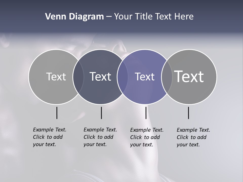 A Man And A Woman Are Touching Each Other PowerPoint Template