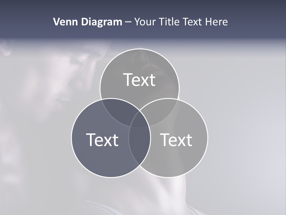 A Man And A Woman Are Touching Each Other PowerPoint Template