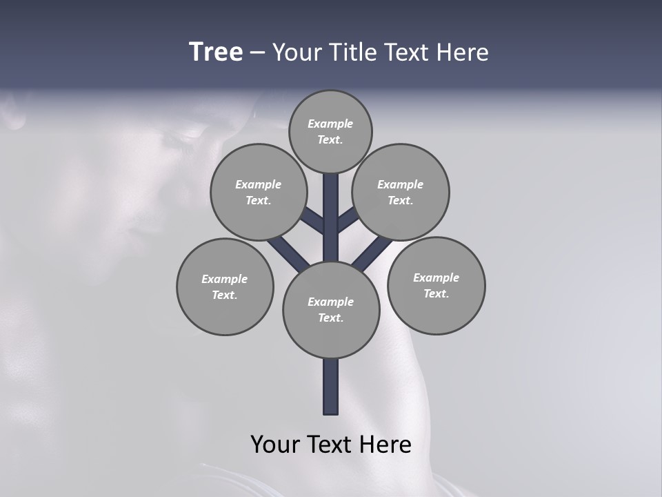 A Man And A Woman Are Touching Each Other PowerPoint Template