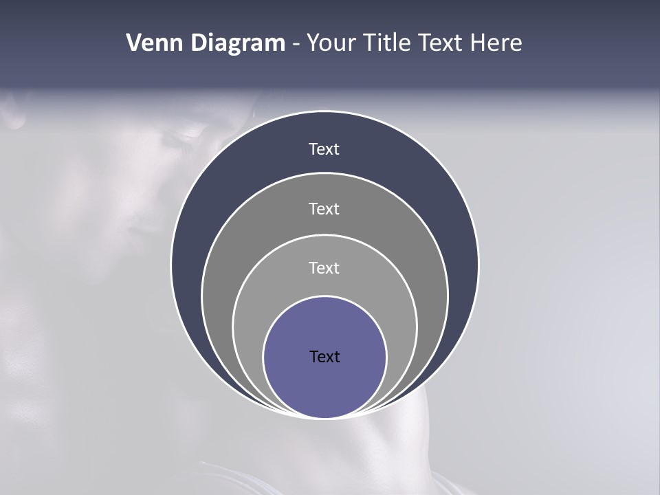 A Man And A Woman Are Touching Each Other PowerPoint Template