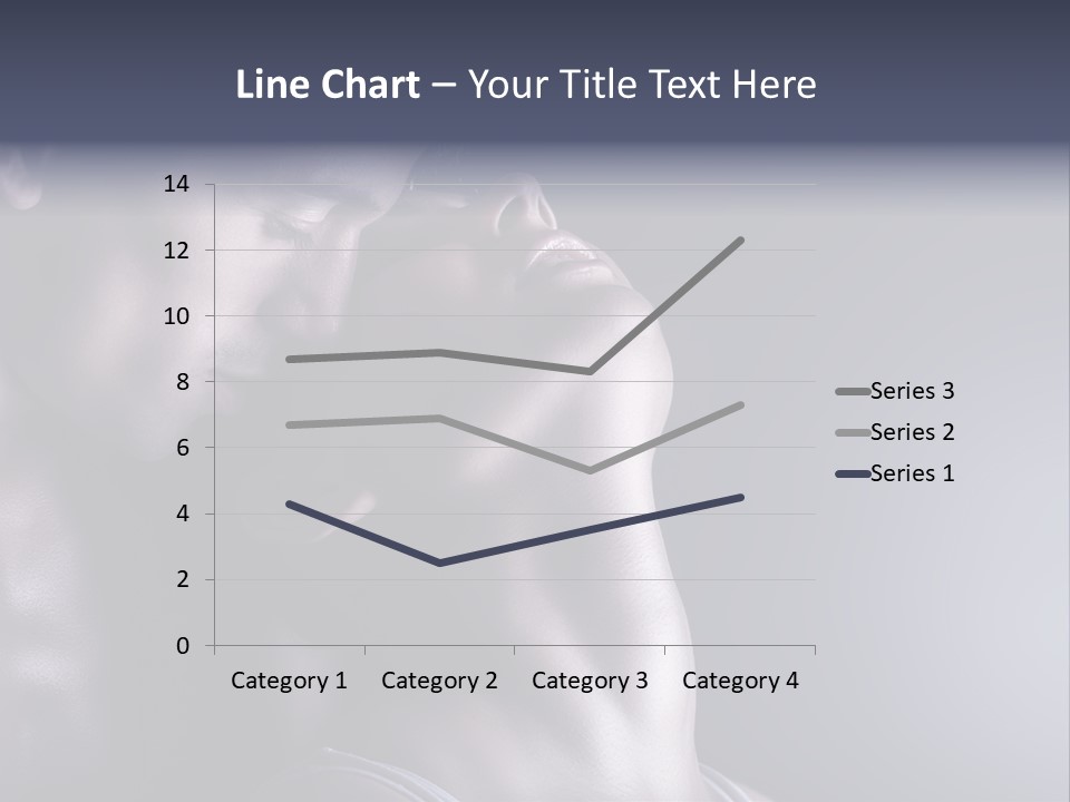 A Man And A Woman Are Touching Each Other PowerPoint Template