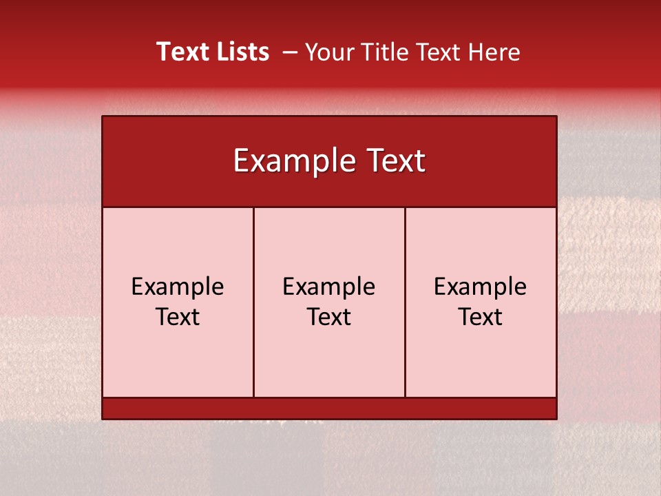 A Red, Brown, And Blue Checkered Rug With A Name On It PowerPoint Template