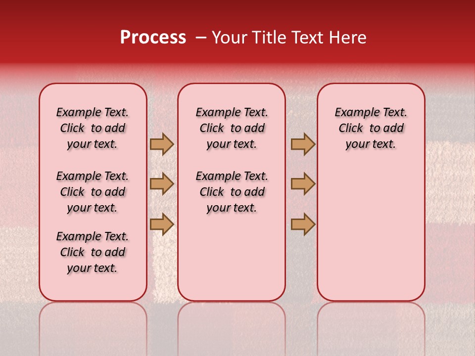 A Red, Brown, And Blue Checkered Rug With A Name On It PowerPoint Template