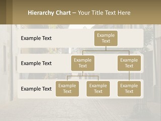 A Group Of People Walking Down A Street Next To Tall Buildings PowerPoint Template
