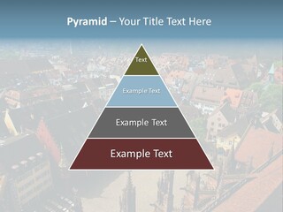 A Large City With Lots Of Tall Buildings PowerPoint Template