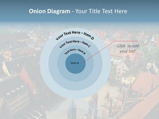 A Large City With Lots Of Tall Buildings PowerPoint Template