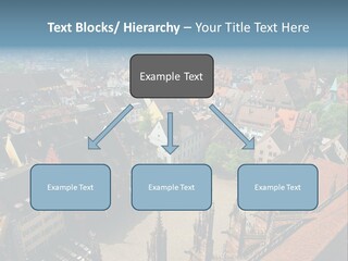 A Large City With Lots Of Tall Buildings PowerPoint Template